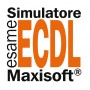 Logo del Simulatore esame Nuova ECDL Maxisoft - 5 postazioni - Software per computer Windows con simulazioni illimit