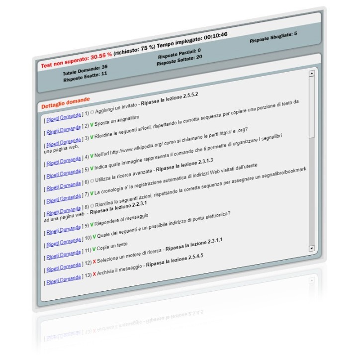 Simulazioni online esame ICDL Modulo 2 On line Essentials