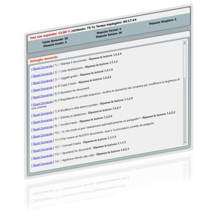 Simulazioni online esame ICDL  Modulo 3 Word Processing [Microsoft Word 2010]