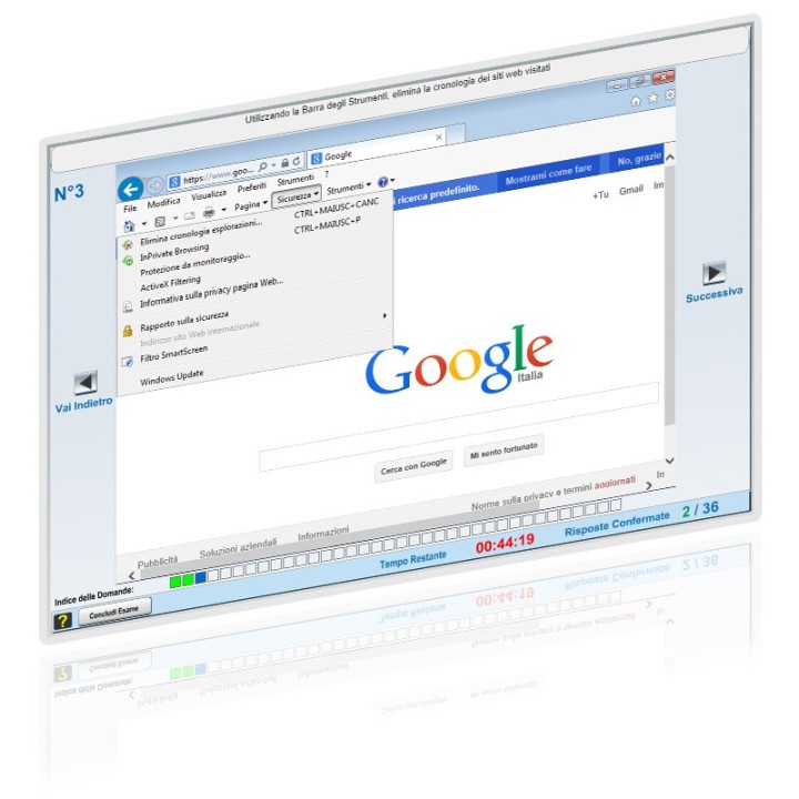 Simulazioni online esame ICDL  Modulo 5 IT Security (Syllabus 2)