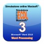 Simulazioni online esame NUOVA ECDL Modulo 3 Word Processing [Microsoft Word 2010]