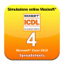 Simulazioni esame ICDL Modulo 4 Spreadsheets [Microsoft Excel 2016]