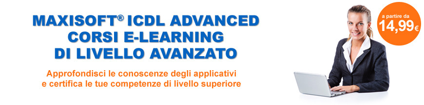 Corsi ICDL ADVANCED Online